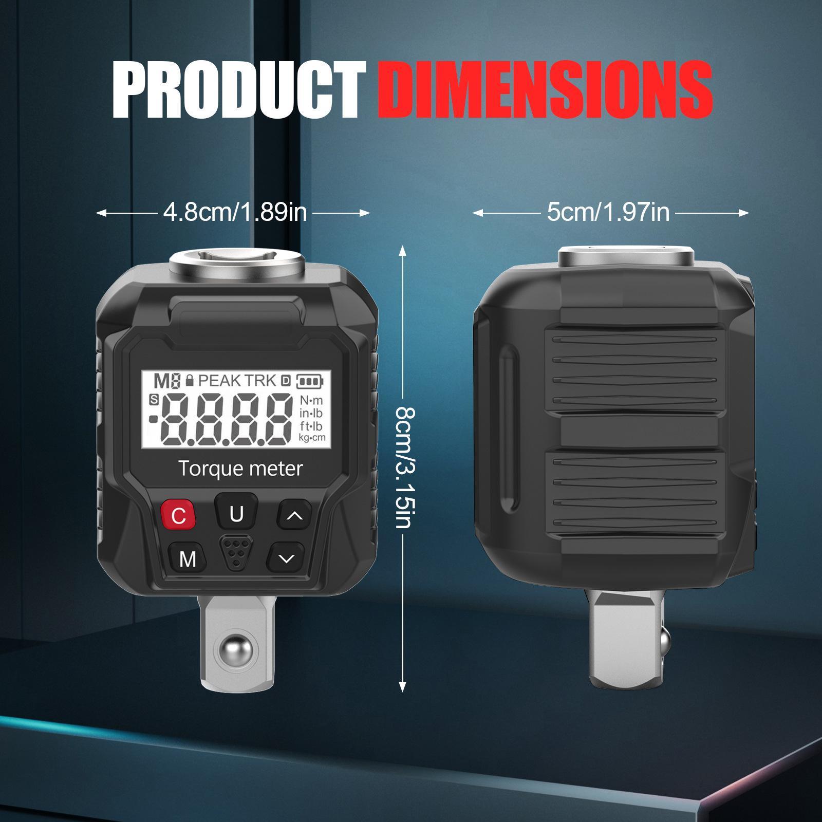 Digital Torque Meter Adapter A - огляд і ціна Torque Wrench Digital