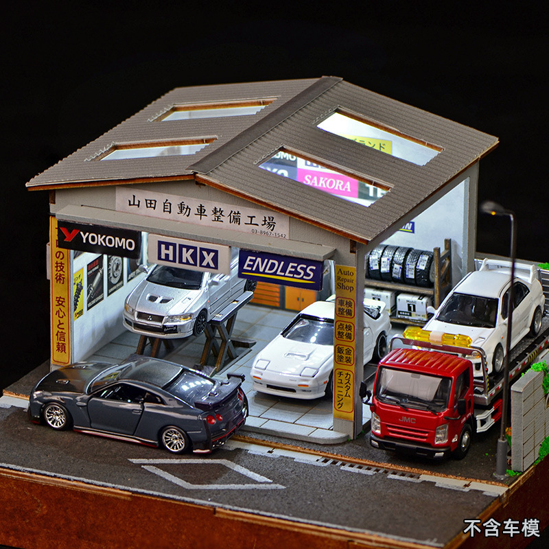 1:64 Scale DIY Auto Repair Sho - огляд і ціна Auto Repair Shop In