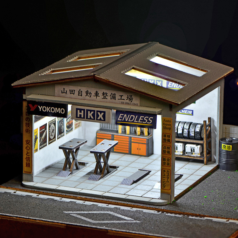1:64 Scale DIY Auto Repair Sho - огляд і ціна Auto Repair Shop In