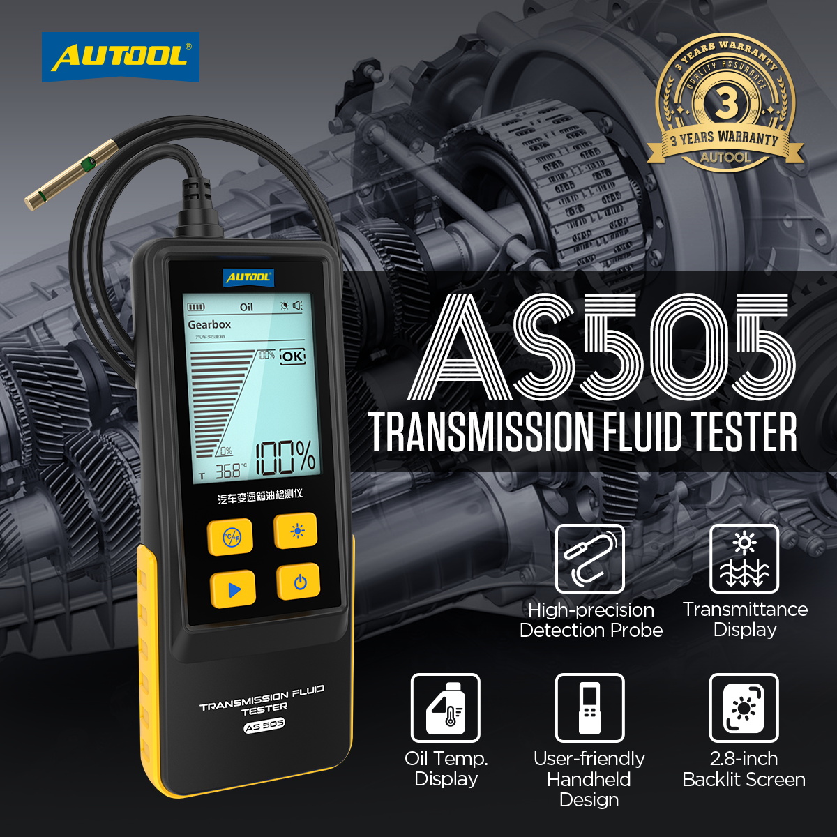 2026 Transmission Fluid Tester - огляд і ціна Auto Repair Shop Diagnostics