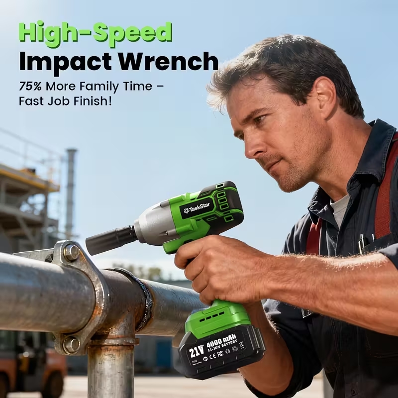 TaskStar Impact Wrench 1600N.m - огляд і ціна Torque Wrench Digital