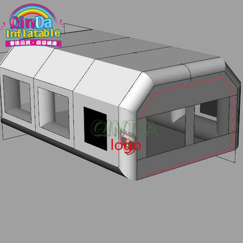 hing Tent 2 Air Blowers Paint  - огляд і ціна Inflatable Paint Booth
