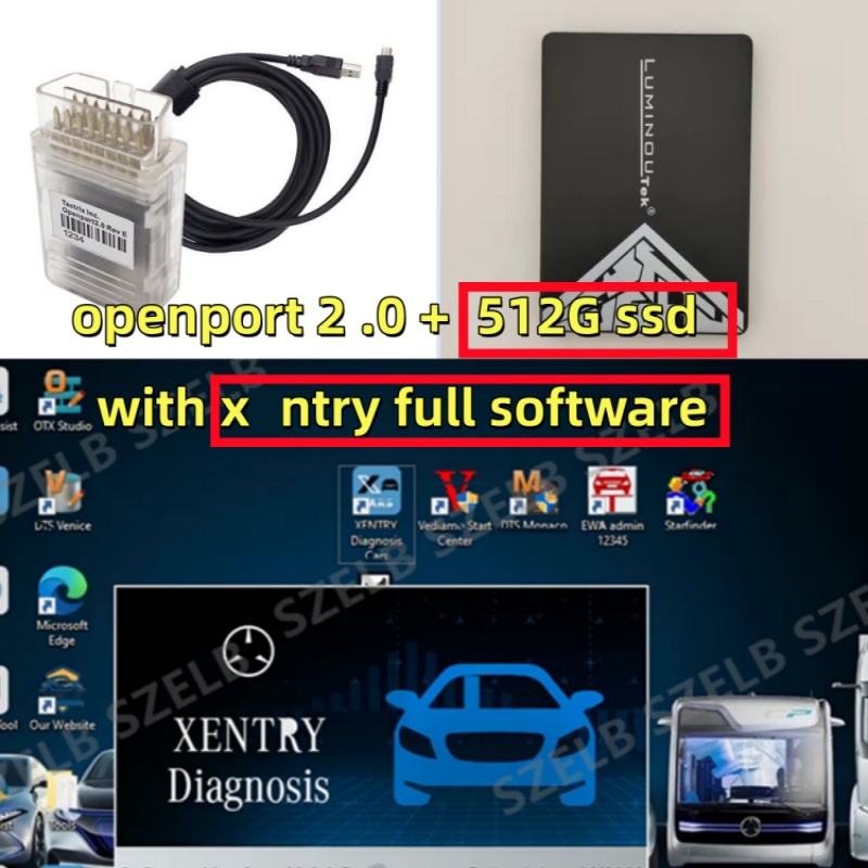 Xentry newest full diagnostic  - огляд і ціна Auto Repair Shop Diagnostics