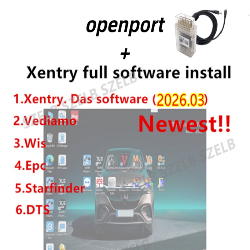 Xentry newest full diagnostic  - огляд і ціна Auto Repair Shop Diagnostics