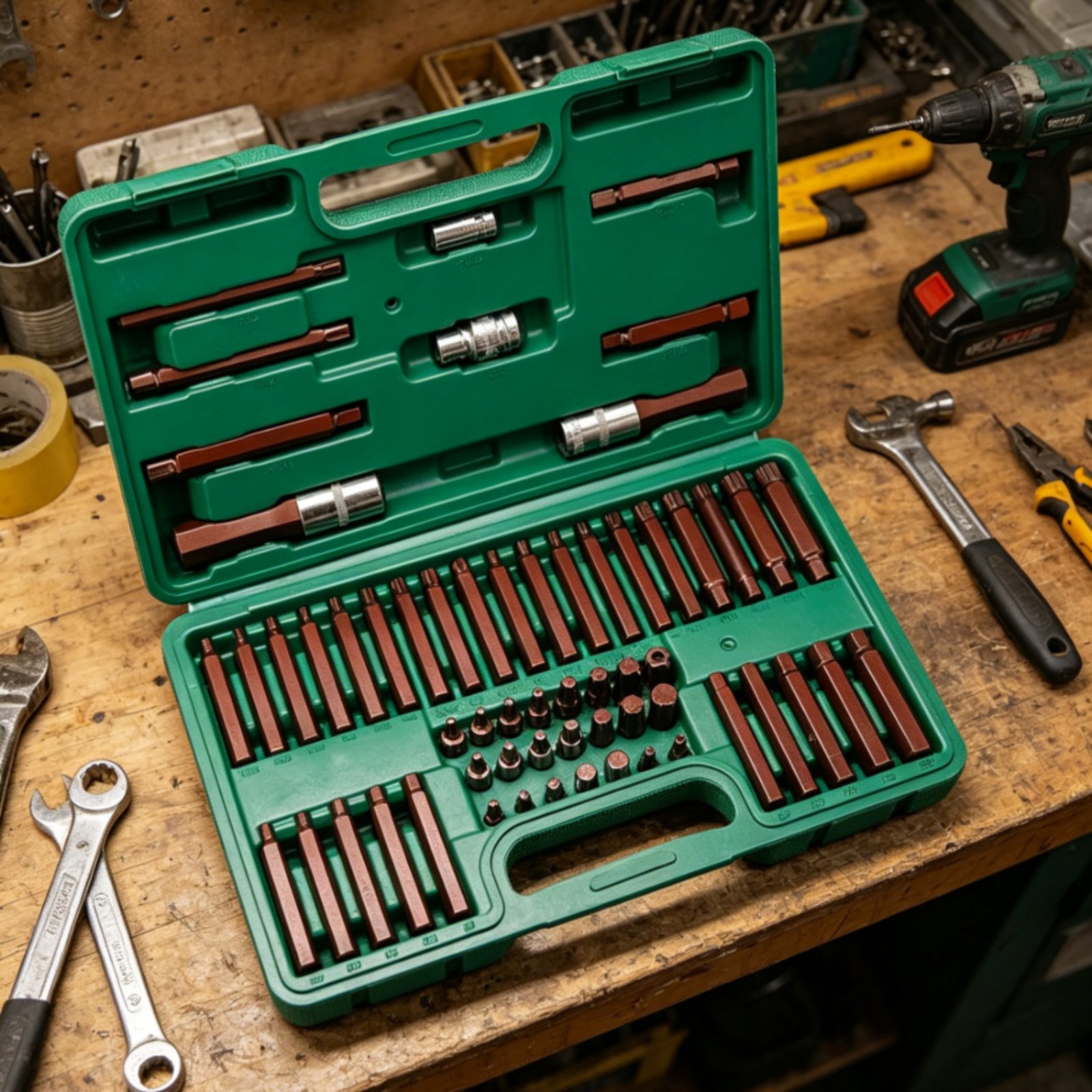 60 Pieces Star Drive Bit Set s - огляд і ціна Auto Repair Shop In