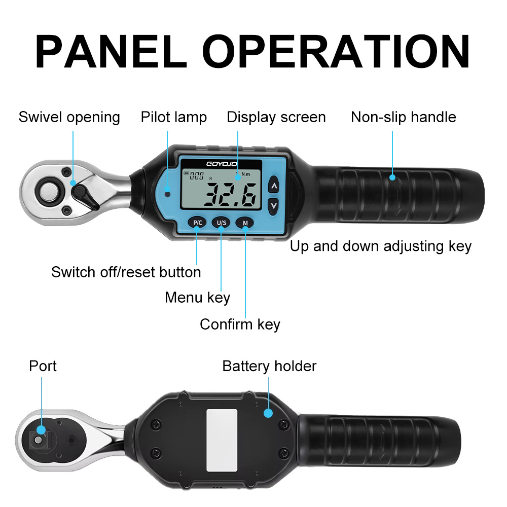 New Digital Preset Torque Wren - огляд і ціна Torque Wrench Digital