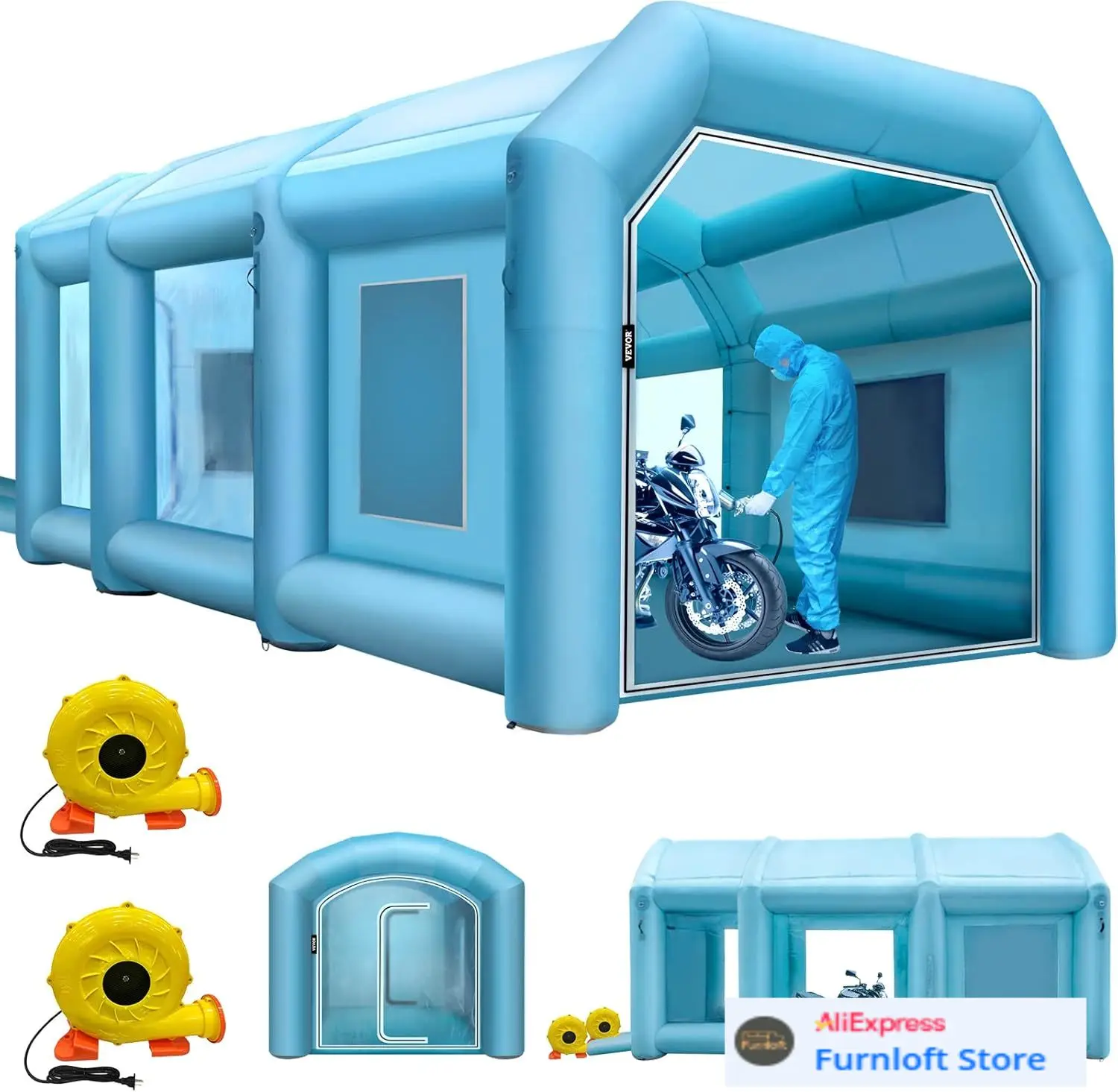 Inflatable Paint Booth, 29.5x1 - огляд і ціна Inflatable Paint Booth