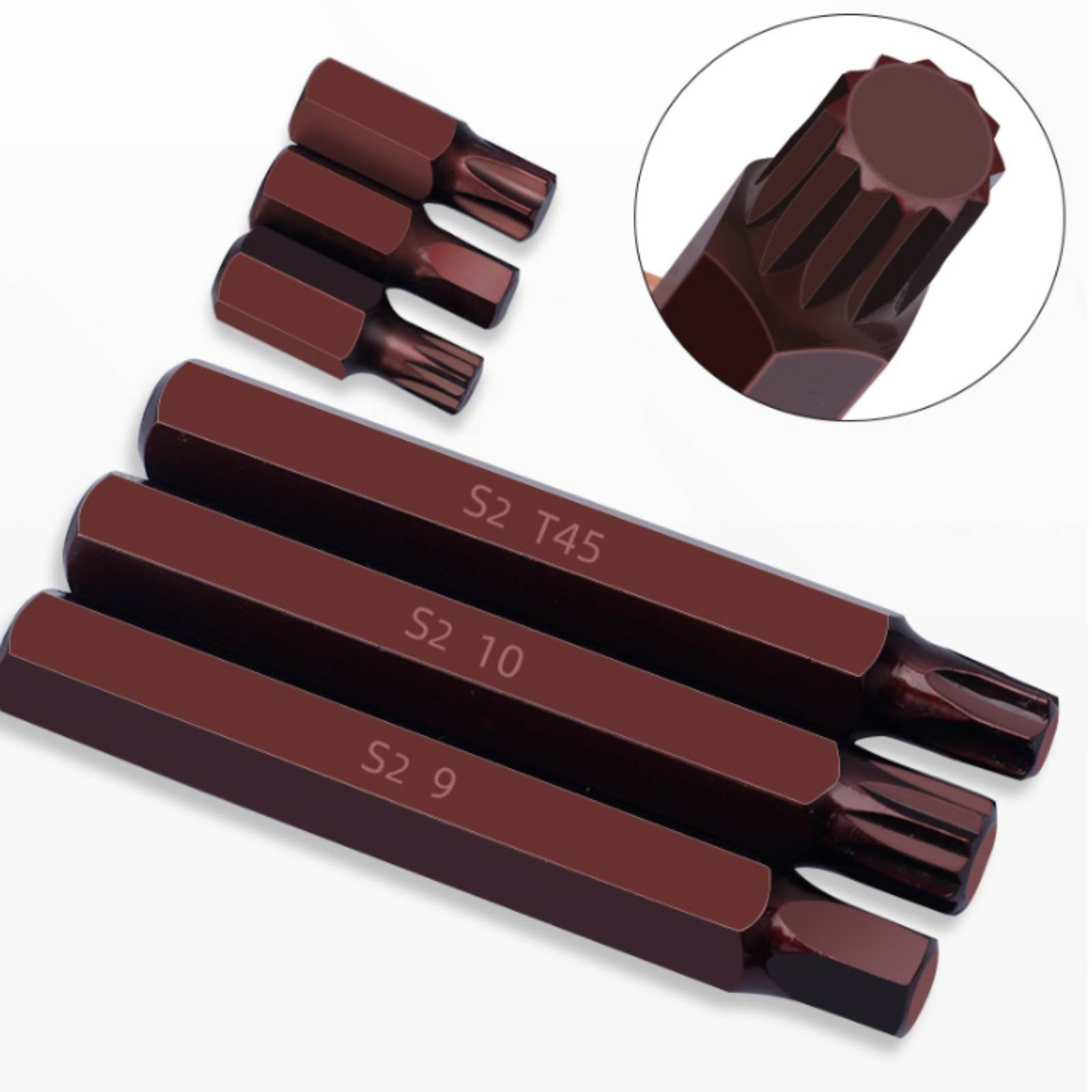 60 Pieces Star Drive Bit Set H - огляд і ціна Auto Repair Shop In