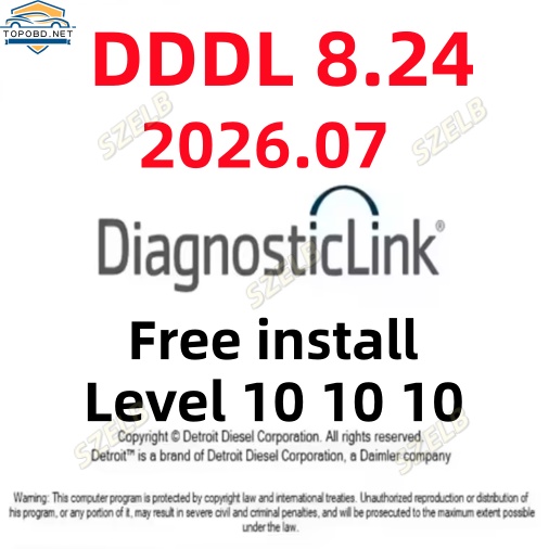 Newest 2026.07 DDDL 8.24 Level - огляд і ціна Auto Repair Shop Diagnostics