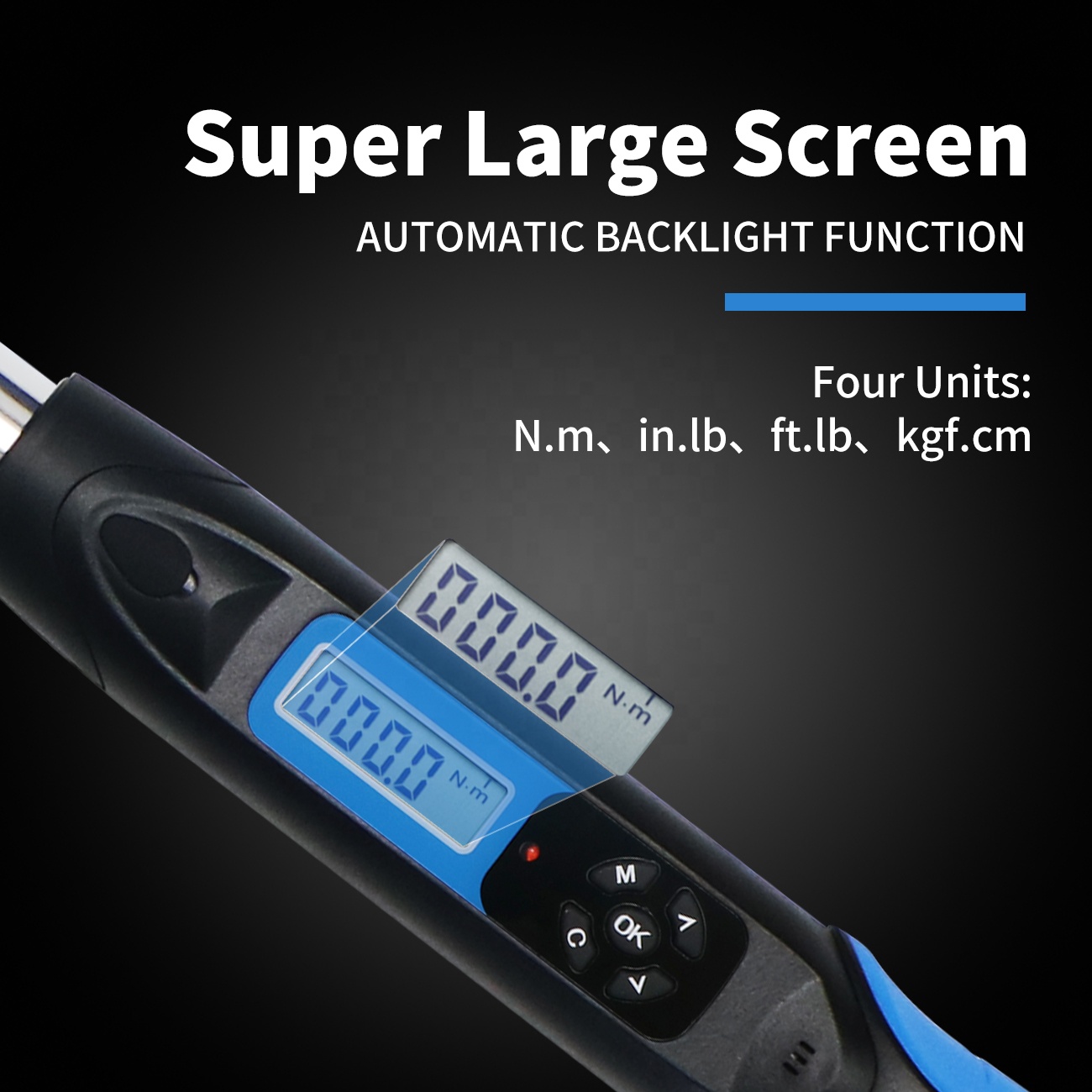AWG2-S-410 SHAHE Rebar Head Di - огляд і ціна Torque Wrench Digital
